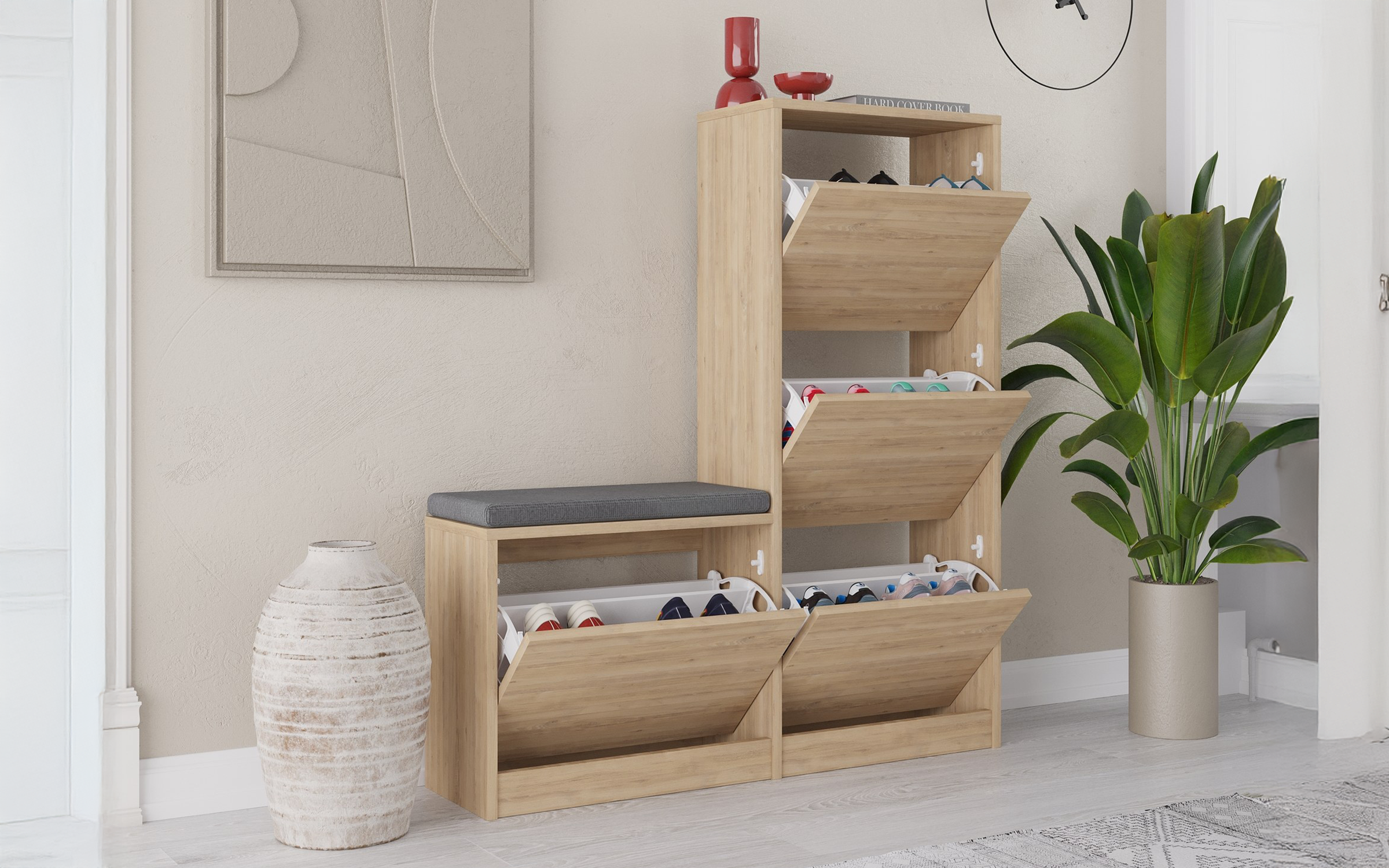 Pantofar Desio, stejar  3